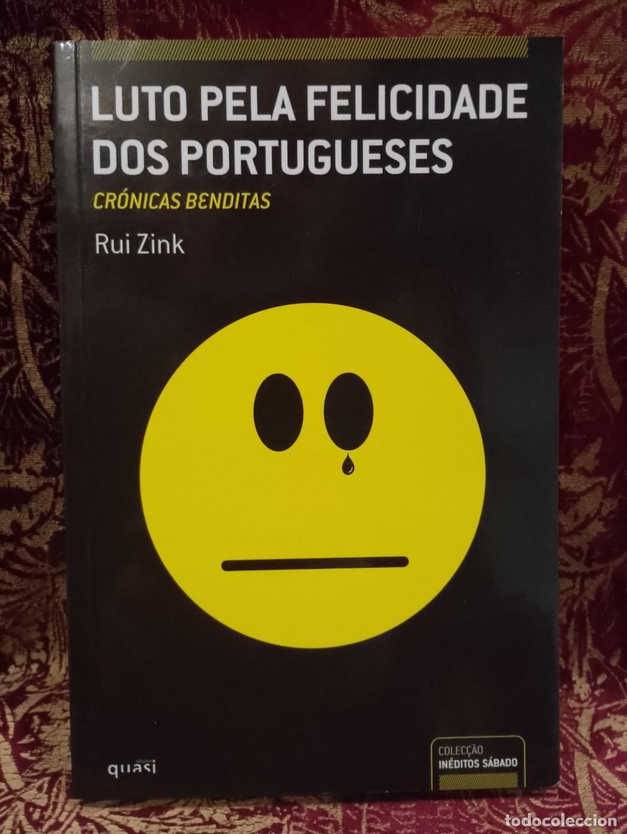Libros de segunda mano: Luto pela Felicidade dos Portugueses - Rui Zink 1&ordf; edi&ccedil;&atilde;o