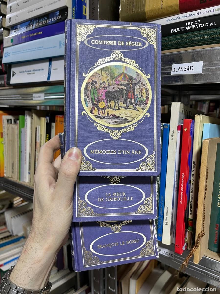 Libros de segunda mano: BLAS34D tres libros de COMTESSE DE S&Eacute;GUR, M&Eacute;MOIRES D'UN &Acirc;NE LA S&OElig;UR DE GRIBOUILLE FRAN&Ccedil;OIS LE BOSS