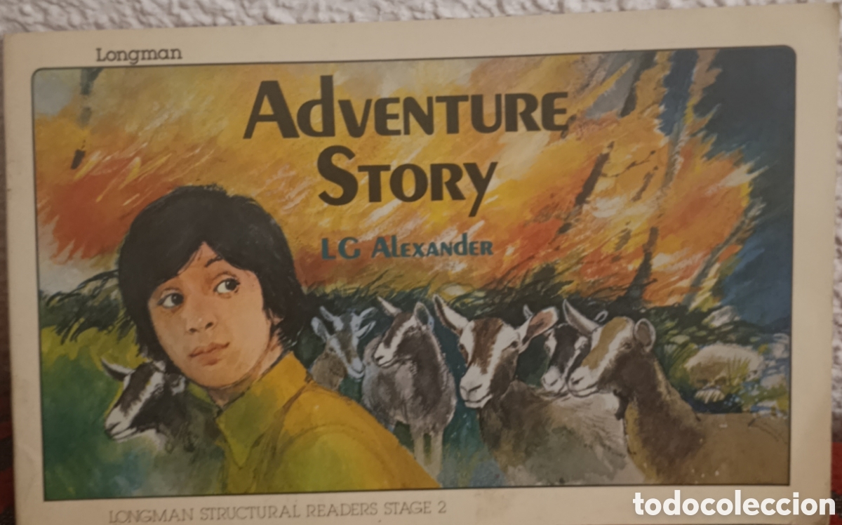 Libros de segunda mano: Libro Vintage &rdquo;Adventure Story&rdquo; - L.G. Alexander (Stage 2)