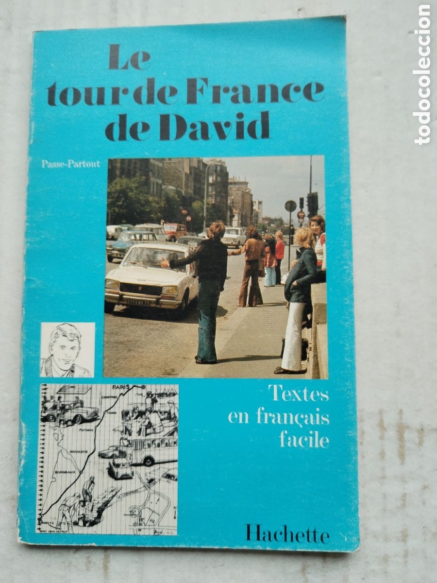 Libros de segunda mano: LE TOUR DE FRANCE DE DAVID
