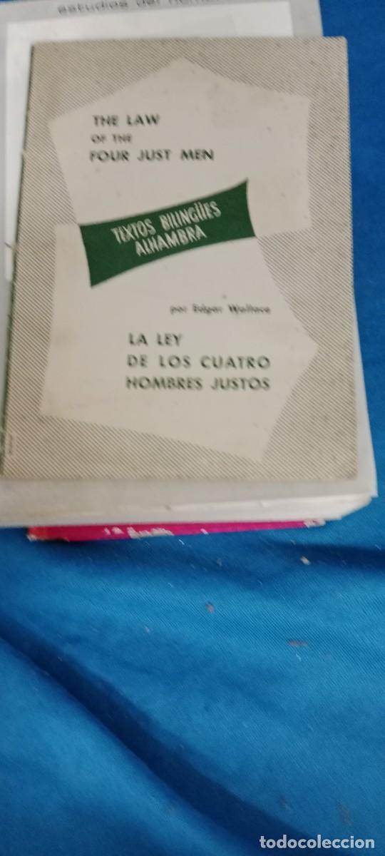 Libros de segunda mano: THE LAW OF THE FOUR JUST MEN. LA LEY DE LOS CUATRO HOMBRES JUSTOS - EDGAR WALLACE LIBRO GG-BTJ