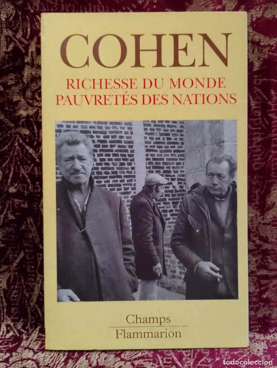 Libros de segunda mano: Richesse du Monde Pauvret&eacute;s des Nations - Cohen