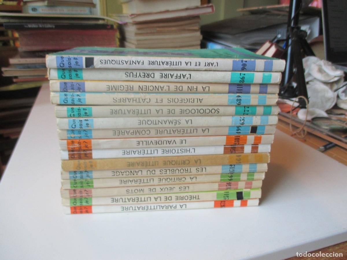 Libros de segunda mano: VV.AA. Colecci&oacute;n Que sais-je? (lote de 15 n&uacute;meros)( franc&eacute;s) W39909