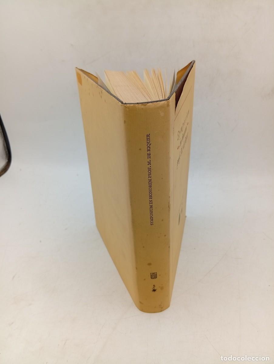 Libros de segunda mano: SYMPOSIUM IN HONOREM. PROF. M. DE RIQUER. 1986. PAGS : 476. - Foto 8