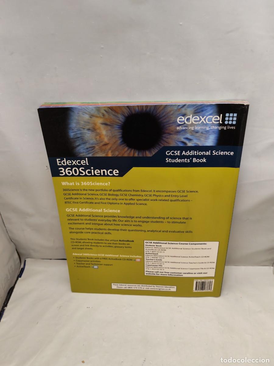 Libros de segunda mano: Edexcel GCSE Additional Science Students Book: with CDROM (Edexcel GCSE Science) - Foto 2