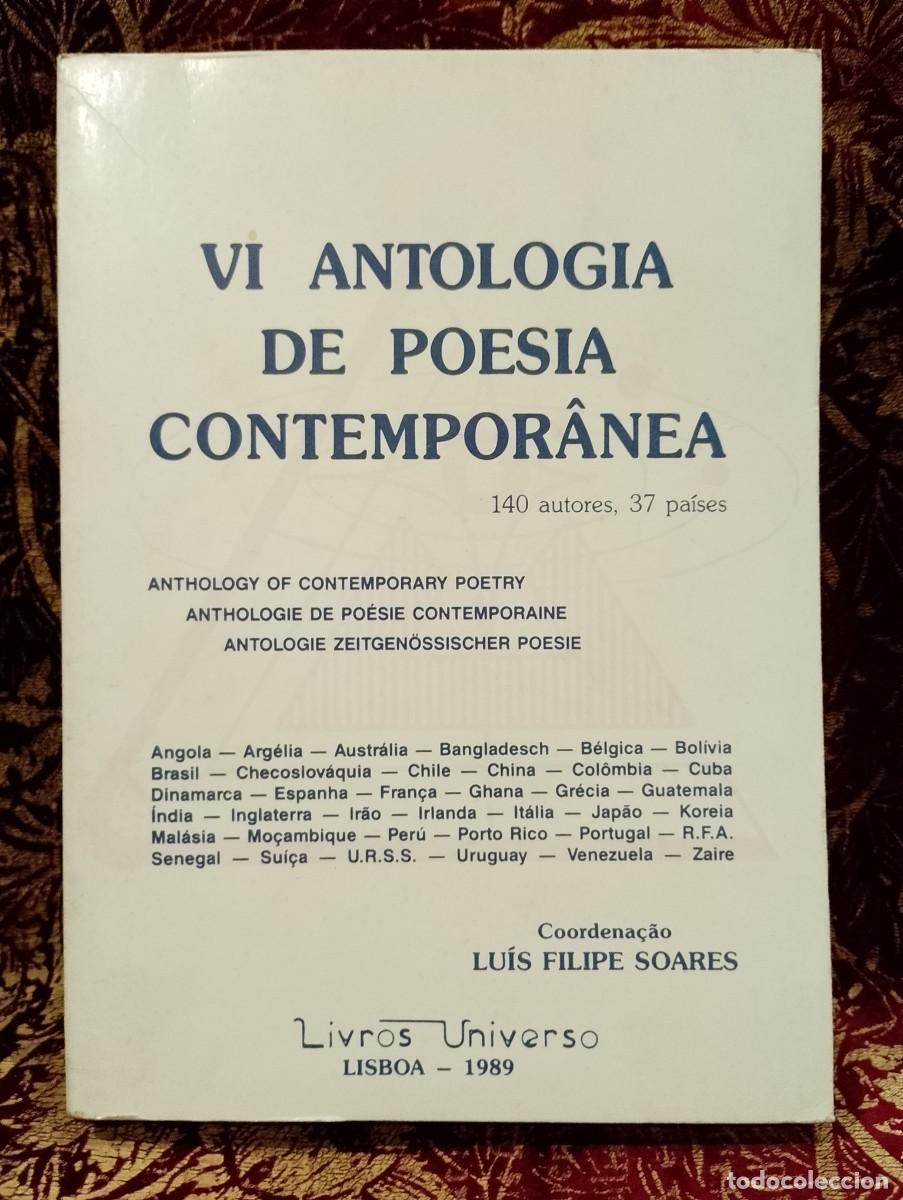 Libros de segunda mano: VI Antologia de Poesia Contempor&acirc;nea - Lu&iacute;s Filipe Soares