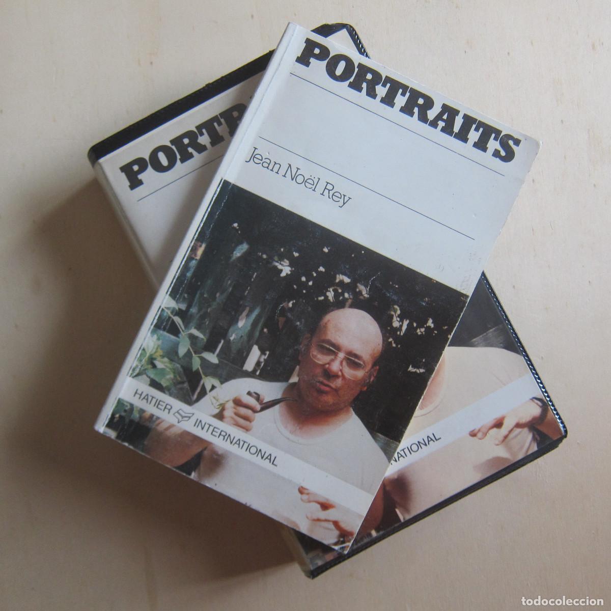 Libros de segunda mano: PORTRAITS - JEAN NOEL REY (HATIER) VHS + LIBRO IDIOMAS