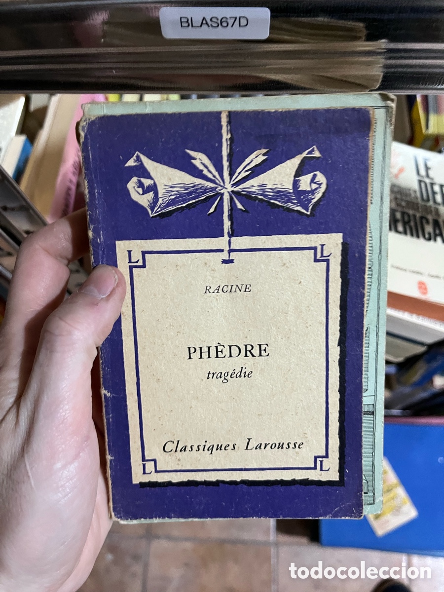 Libros de segunda mano: BLAS67D 나 ERICA RACINE PH&Egrave;DRE trag&eacute;die Classiques Larousse