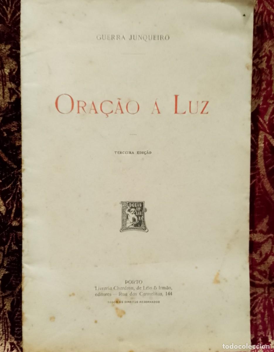 Libros de segunda mano: Ora&ccedil;&atilde;o &aacute; Luz - Guerra Junqueiro
