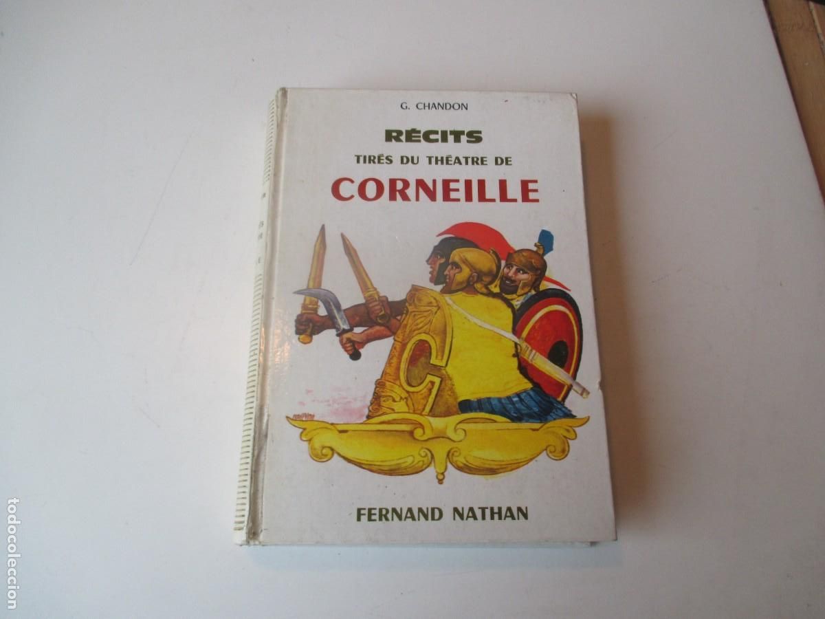 Libros de segunda mano: G. CHANDON R&eacute;cits tir&eacute;s du th&eacute;atre de Corneille ( franc&eacute;s) W40023
