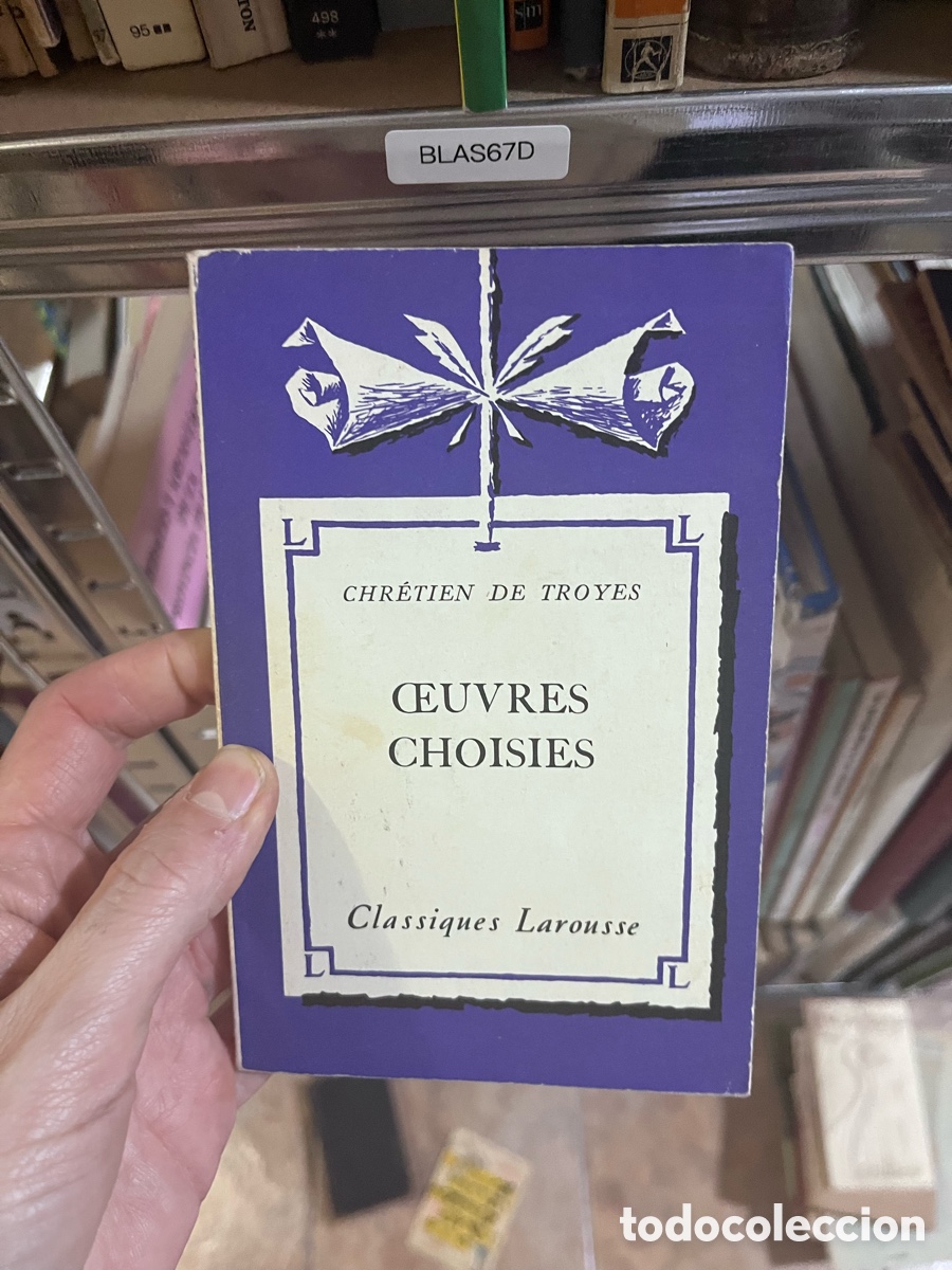 Libros de segunda mano: BLAS67D CHRETIEN DE TROYES EUVRES CHOISIES Classiques Larousse