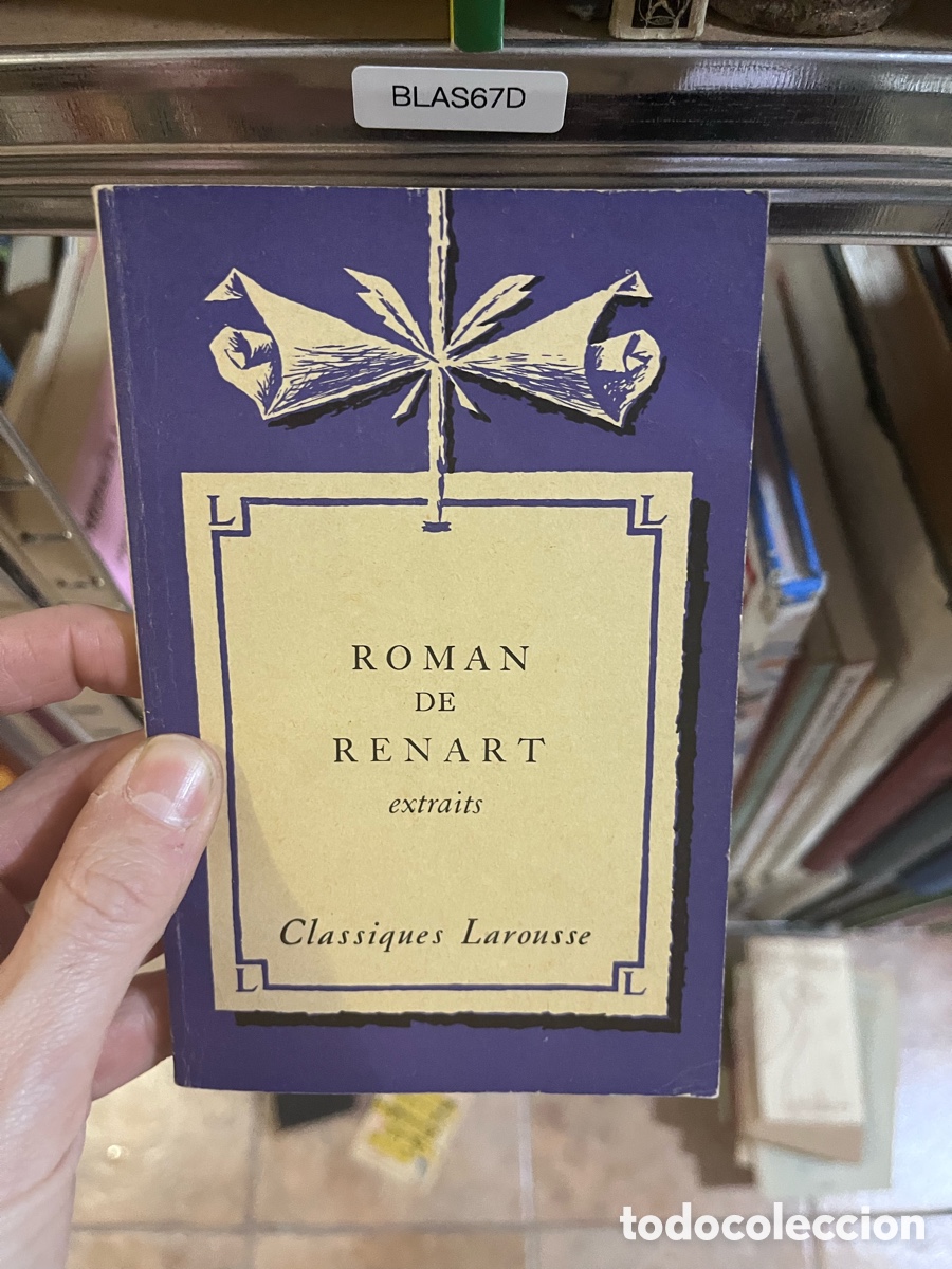 Libros de segunda mano: BLAS67D ROMAN DE RENART extraits Classiques Larousse