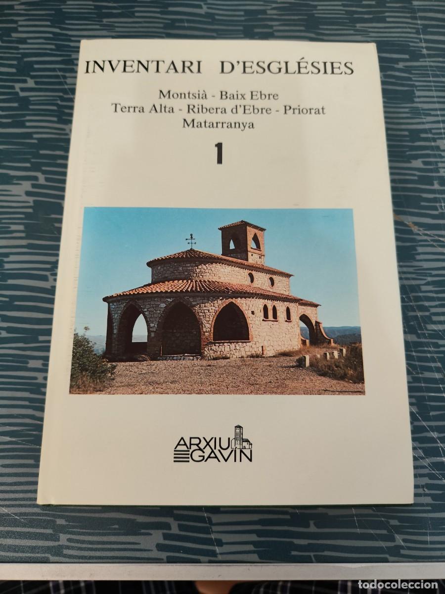 Libros de segunda mano: INVENTARI D'EGLESIES,TOMO I,ARXIU GAVINETE,1977,256 P&Aacute;GINAS.