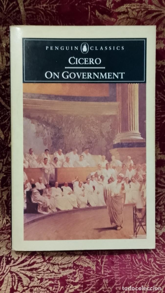 Libros de segunda mano: Cicero - On Government