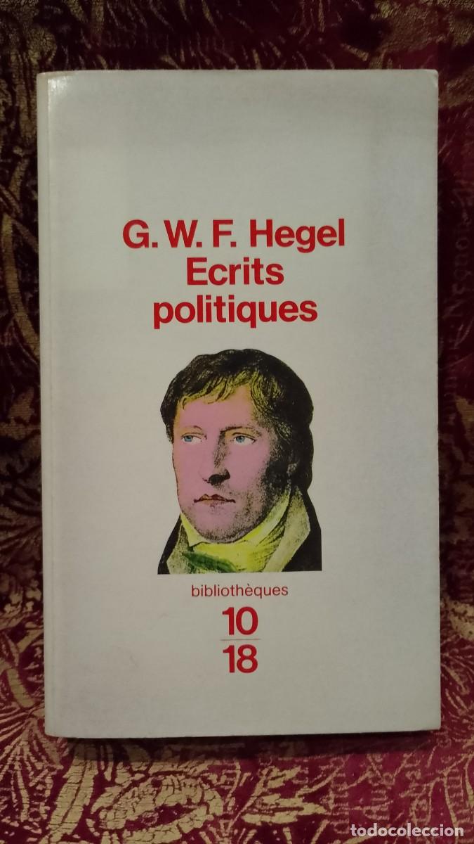 Libros de segunda mano: G. W. F. Hegel - Ecrits Politiques