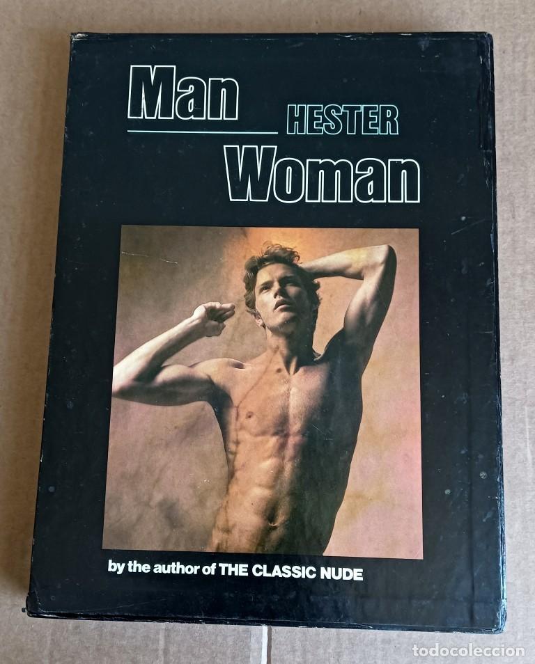 Libros de segunda mano: 2 libros - MAN HESTER WOMAN - By the autor of THE CLASSIC NUDE - Amphoto 1975
