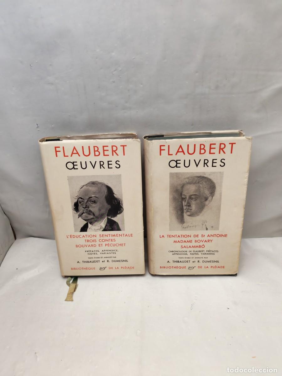 Gebrauchte B&uuml;cher: Gustave Flaubert, Oeuvres, Tomos I y II (Primera edici&oacute;n 1948 y 1951)