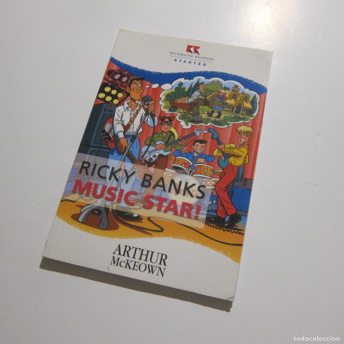 Libros de segunda mano: RICKY BANKS MUSIC STAR! - ARTHUR MCKEOWN (RICHMOND) IDIOMAS LIBRO + CD