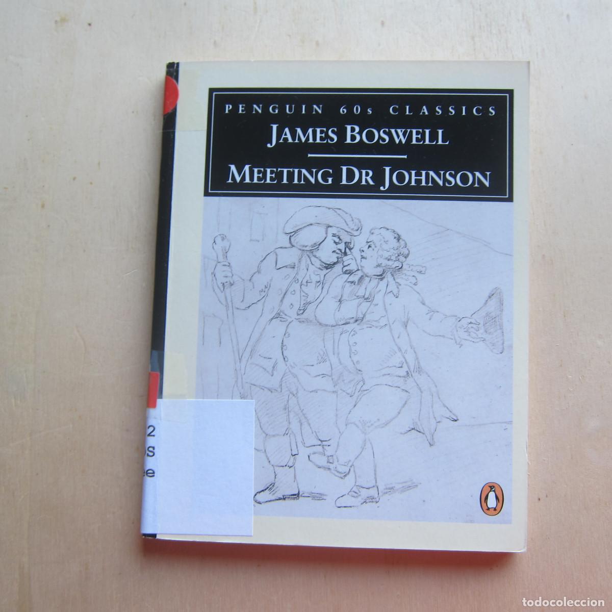 Libros de segunda mano: MEETING DR JOHNSON - JAMES BOSWELL (PENGUIN) IDIOMAS