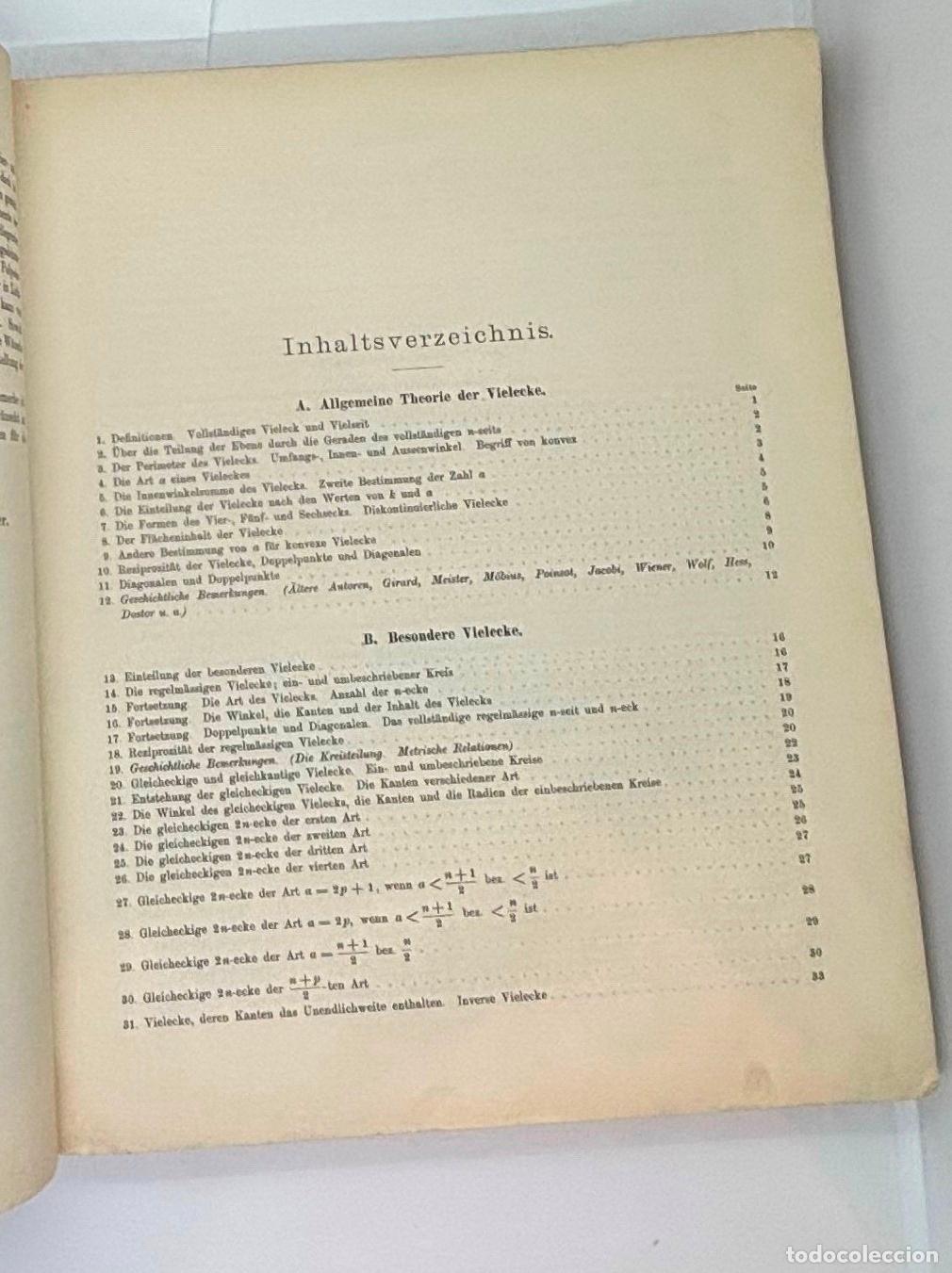 Libros de segunda mano: Bruckner, Max, Vielecke und Vielflache: Theorie und Geschichte - Bruckner, Max