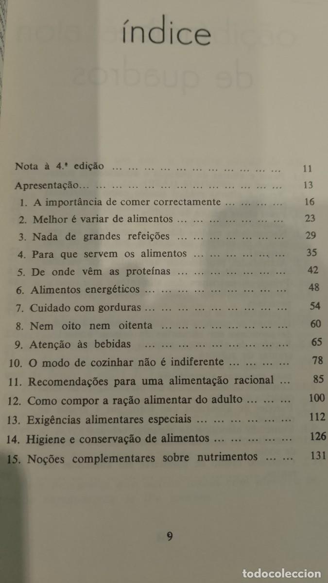 Libros de segunda mano: Alimenta&ccedil;&atilde;o e Sa&uacute;de - Emilio Peres - Foto 5