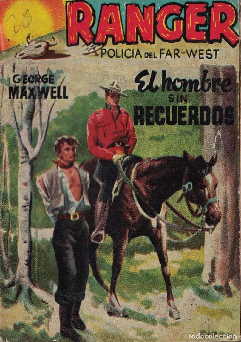 Libros de segunda mano: (A-004) - TEXAS RANGER N&ordm; 5 - EL HOMBRE SIN RECUERDO - GEORGE MAXWELL - ED. DOLAR