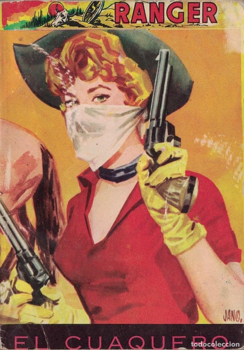 Libros de segunda mano: (A-004) - TEXAS RANGER N&ordm; 330 - EL CUAQUERO - ED. DOLAR