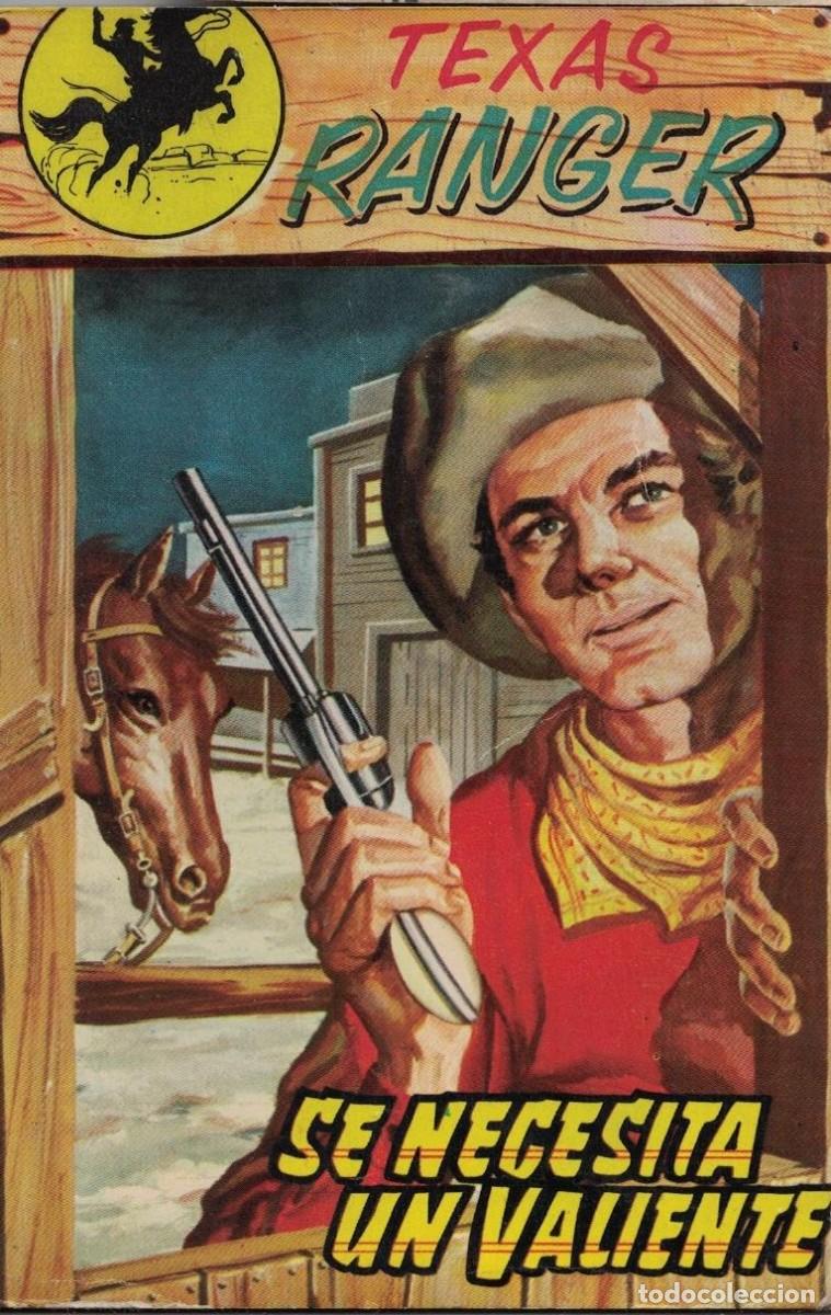Libros de segunda mano: (A-005) - TEXAS RANGER N&ordm; 7 - SE NECESITA UN VALIENTE - ED. DOLAR