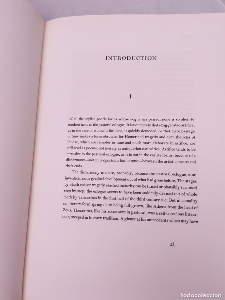 Libros de segunda mano: Virgil: The Eclogues (First edition, Hardcover) - Foto 5