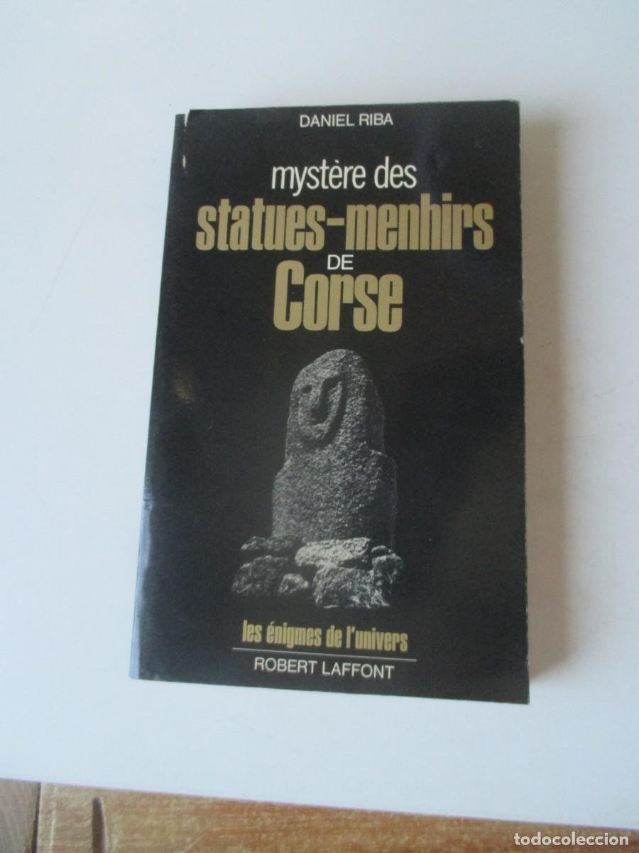 Libros de segunda mano: DANIEL RIBA Myst&eacute;re des statues.menhirs de Corse (franc&eacute;s) W40234