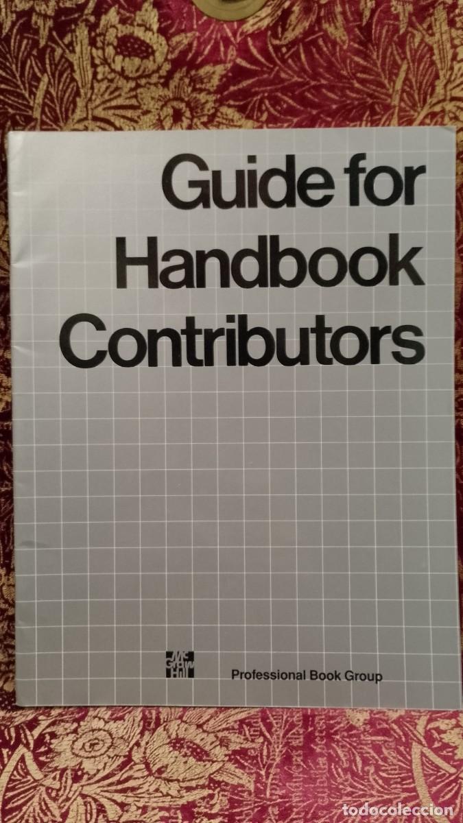 Libros de segunda mano: Guide for Handbook Contributors - McGraw Hill - Foto 1
