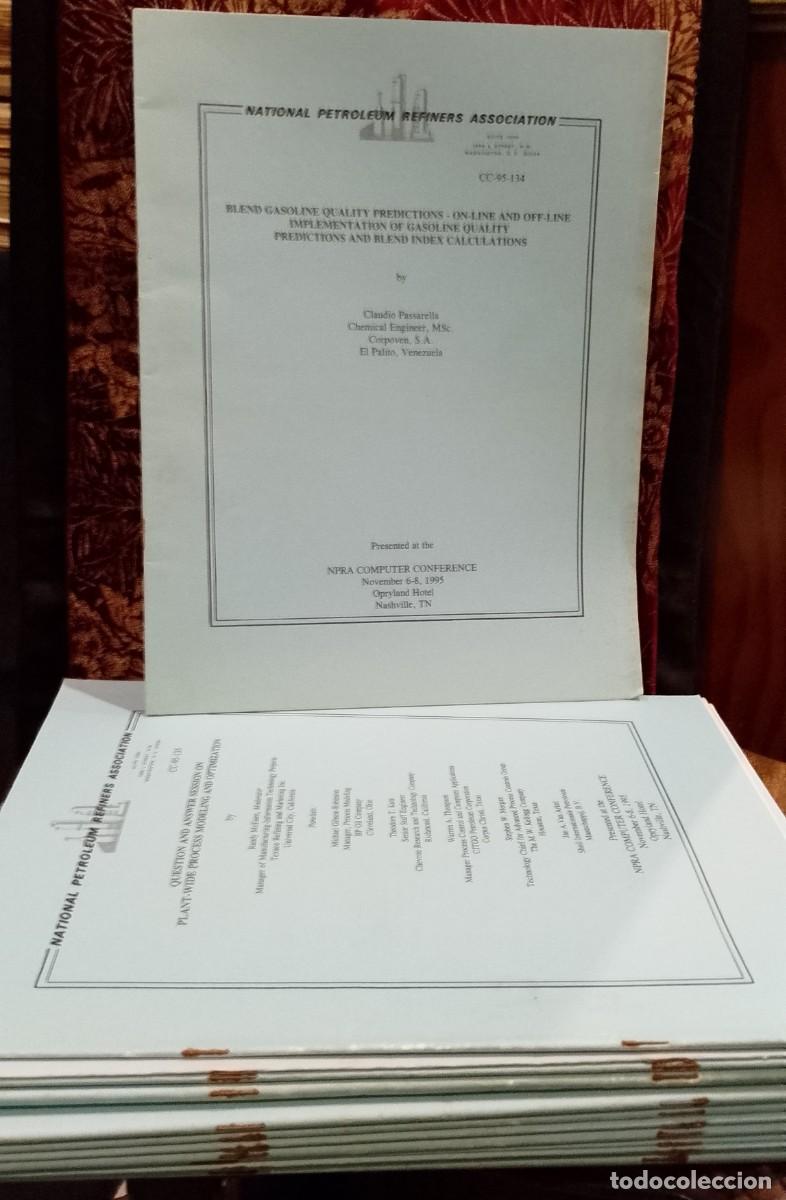 Libros de segunda mano: National Petroleum Refiners Association 1995 - 15 Unidades
