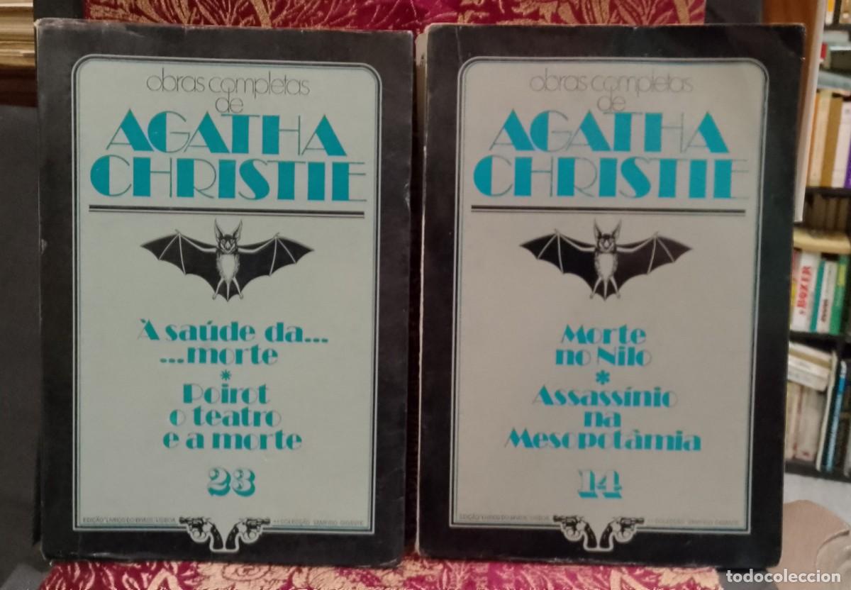 Libros de segunda mano: Agatha Christie - &Agrave; Sa&uacute;de da Morte - Morte no Nilo