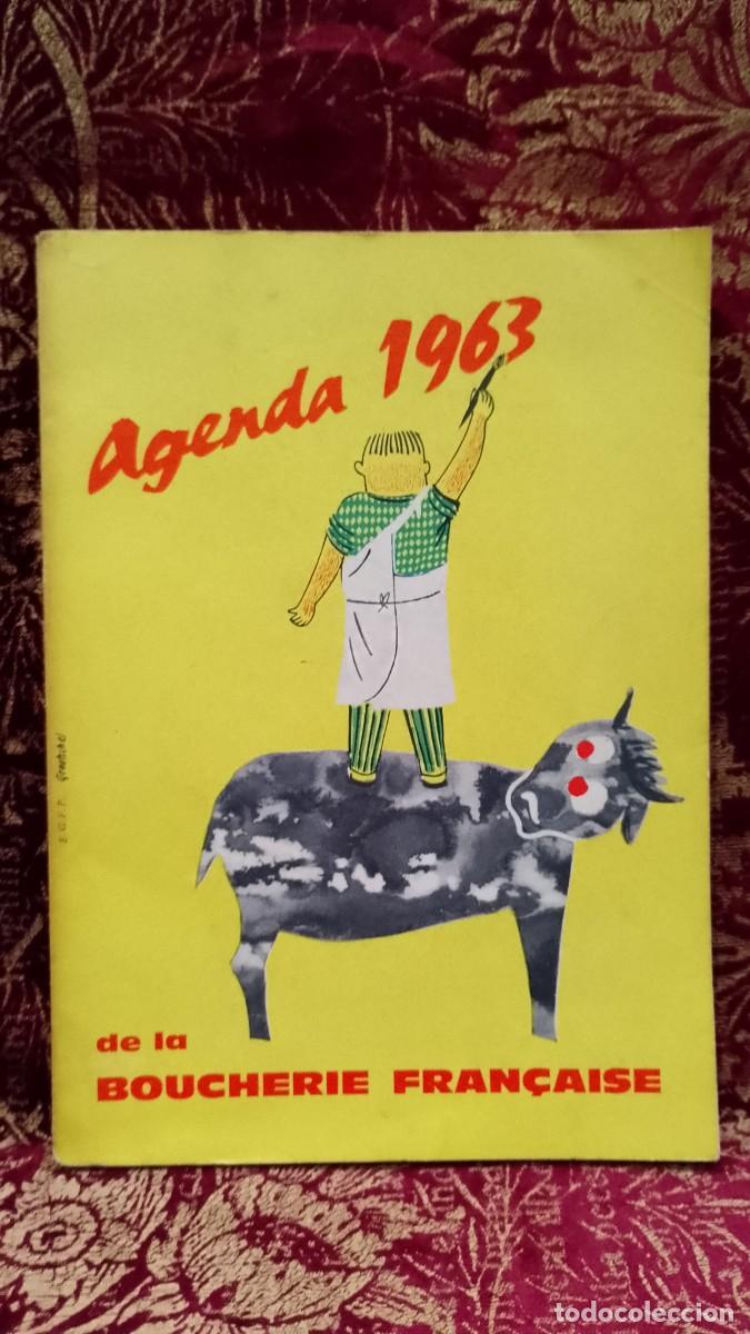 Libros de segunda mano: Agenda 1963 De la Boucherie Fran&ccedil;aise
