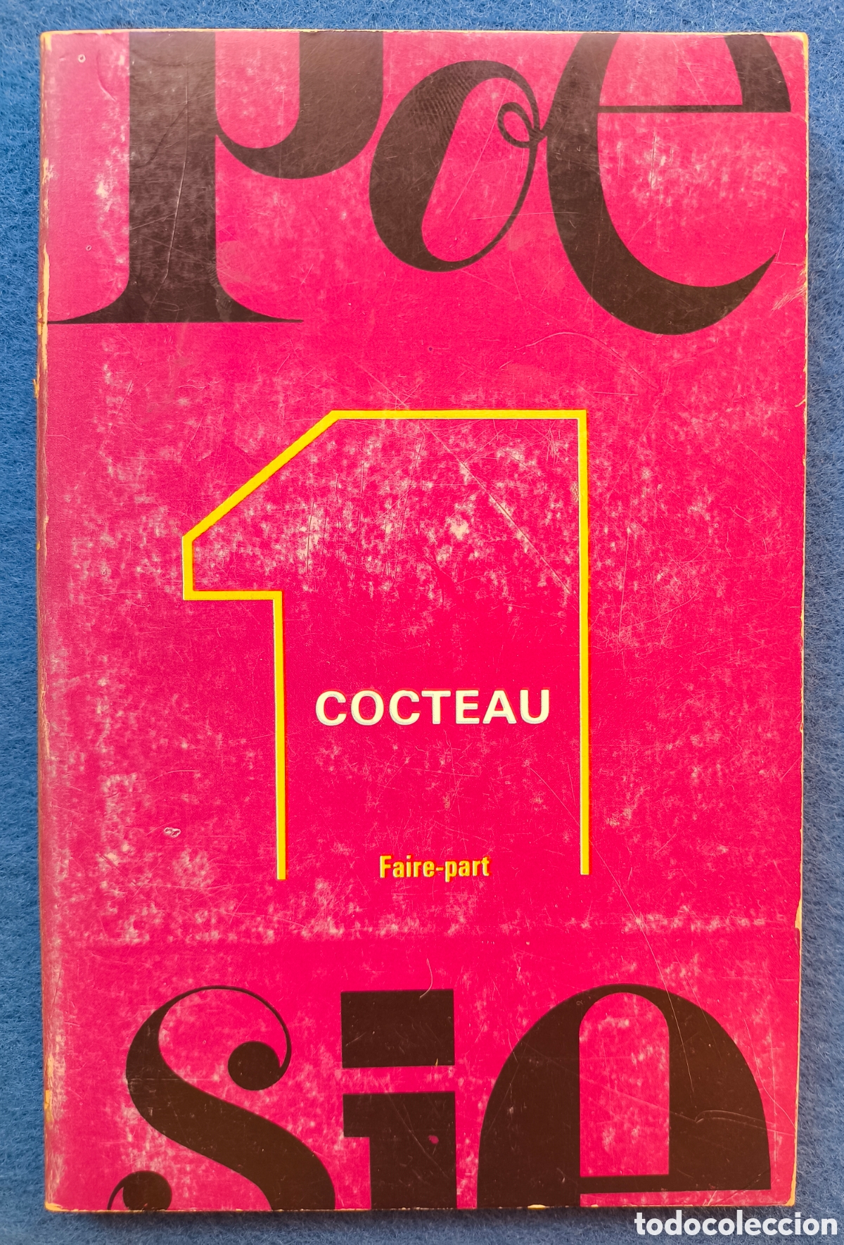 Libros de segunda mano: JEAN COCTEAU POESIE FAIRE-PART PO&Egrave;MES 1922 - 1962