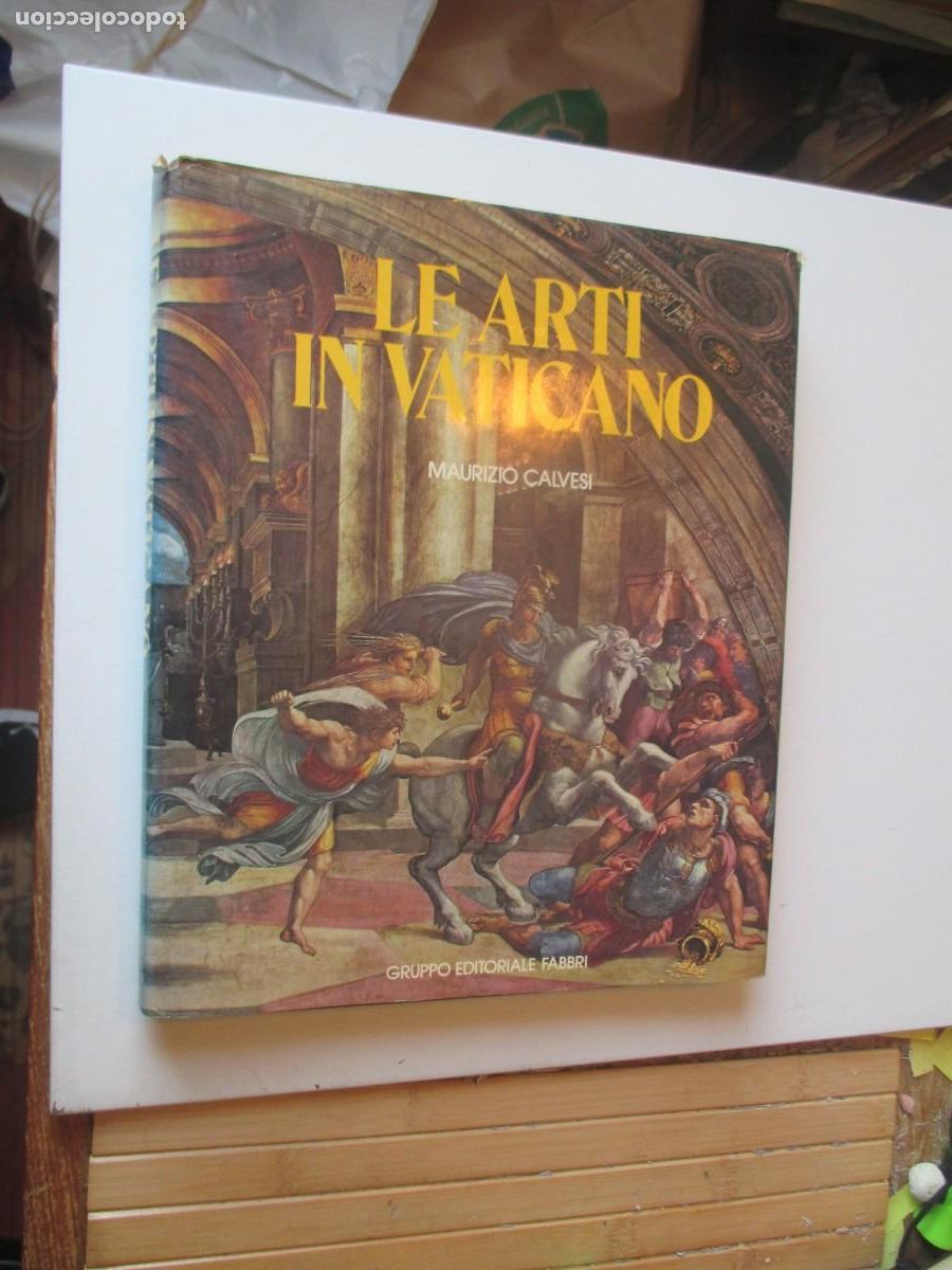 Libros de segunda mano: MAURIZIO CALVESI Le arti in Vaticano (italiano) W40277