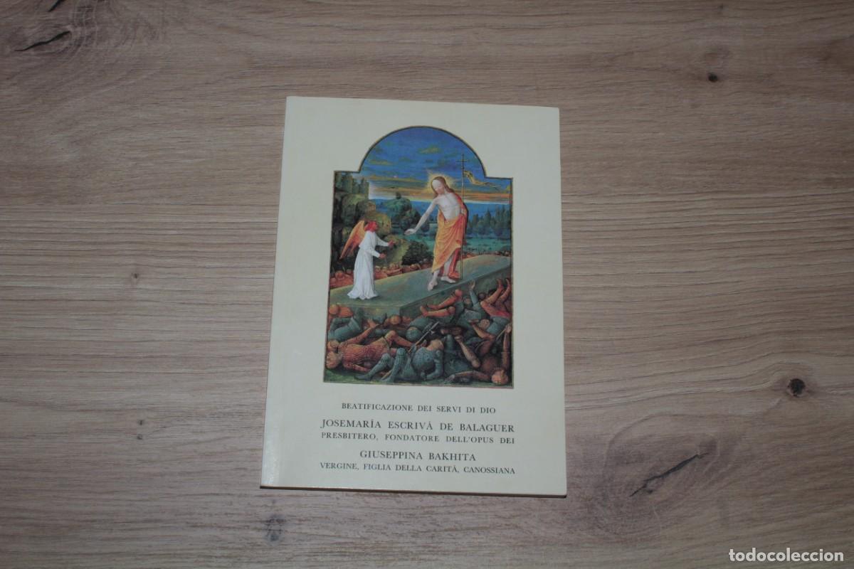 Libros de segunda mano: Beatificazione dei servi de Dio J. M. Escriv&aacute; de Balaguer