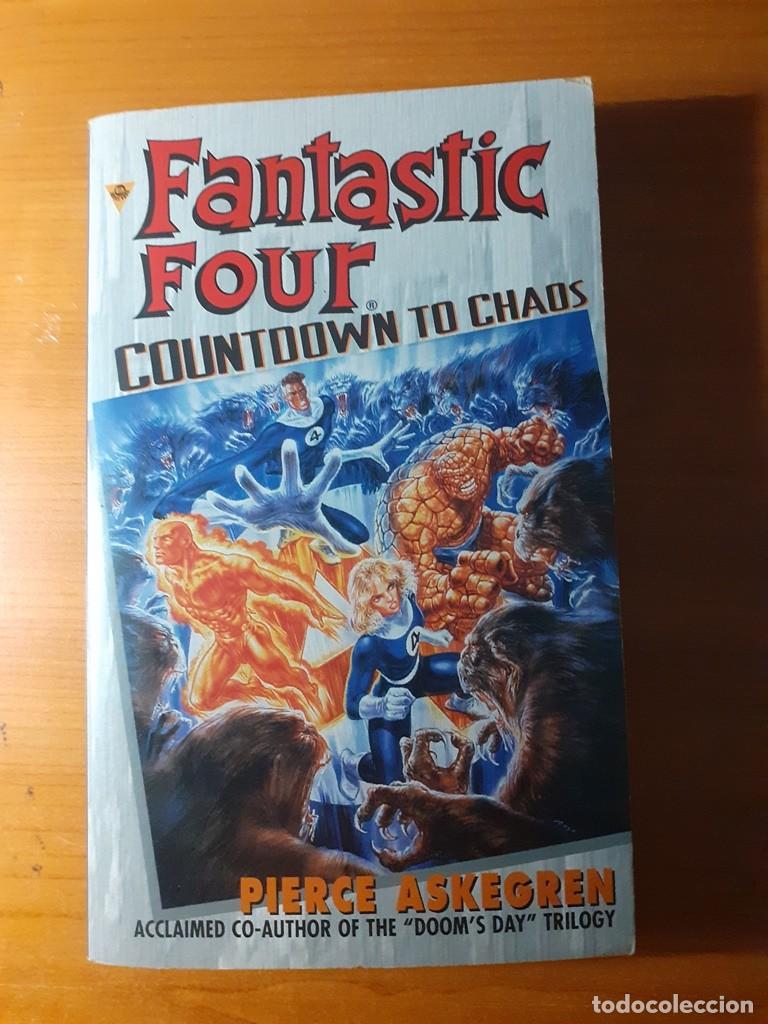 Libros de segunda mano: FANTASTIC FOUR - 4 FANTASTICOS - COUNTDOWN TO CHAOS - NOVELA EN INGLES - PIERCE ASKEGREN - (1998)