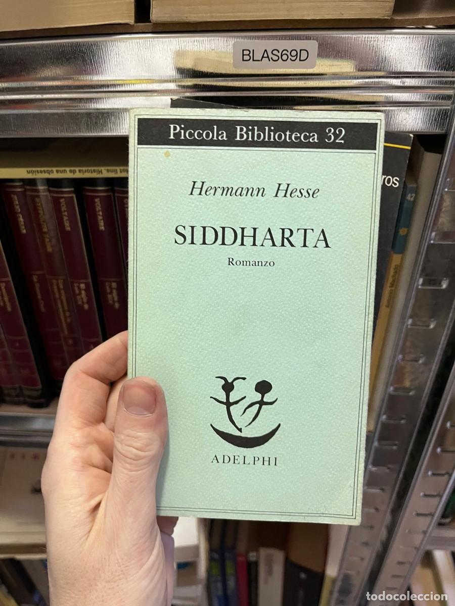 Libros de segunda mano: BLAS69D + Siddharta (Romanzo) &mdash; Hermann Hesse &mdash; Adelphi (italiano) &mdash;