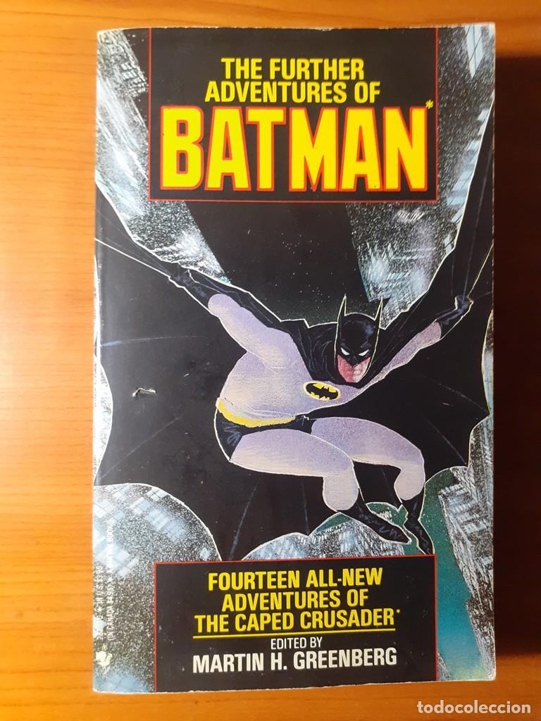 Libros de segunda mano: BATMAN - THE FURTHER ADVENTURES OF BATMAN - 14 RELATOS EN INGLES - LIBRO 402 PAGINAS (1989)