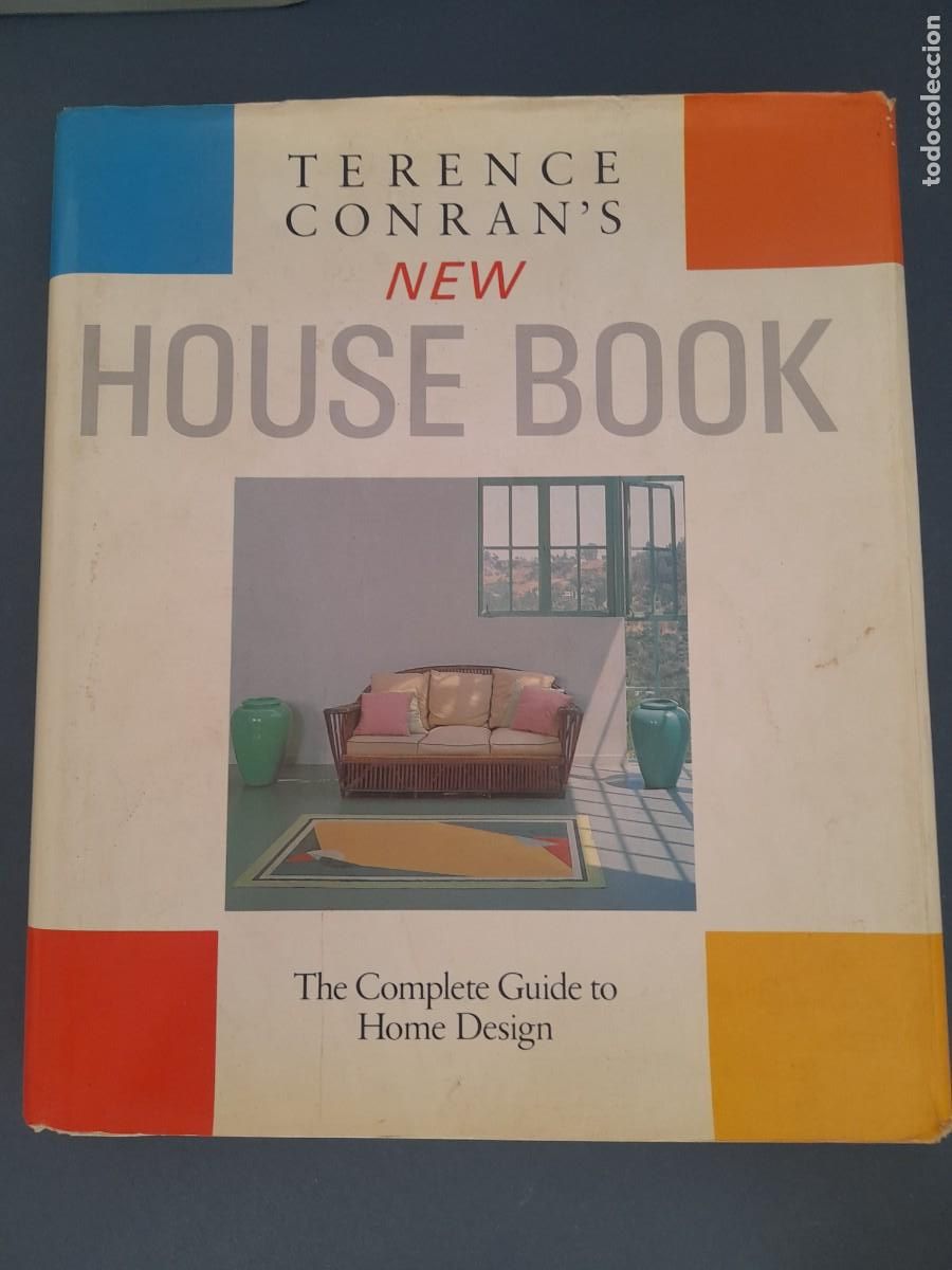 Libros de segunda mano: terence conran&acute;s new house book, dise&ntilde;o interior (ingles)