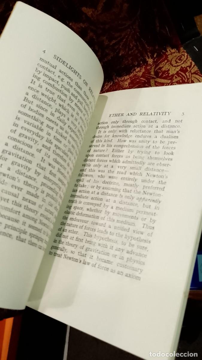 Libros de segunda mano: Sidelights on Relativity - Albert Einstein - Foto 4