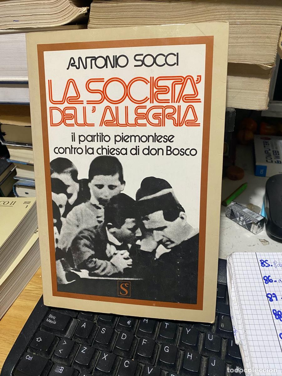 Libros de segunda mano: la societa dell alegria, Antonio socci