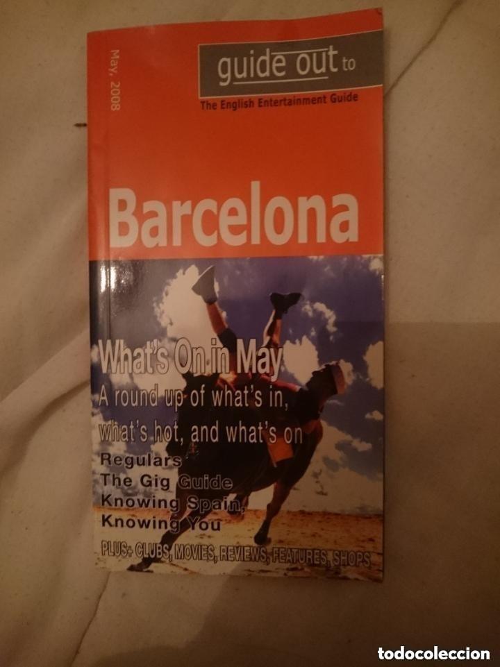 Libros de segunda mano: BARCELONA GUIDE OUT - MAYO 2008 -- LIBRO EN INGLES