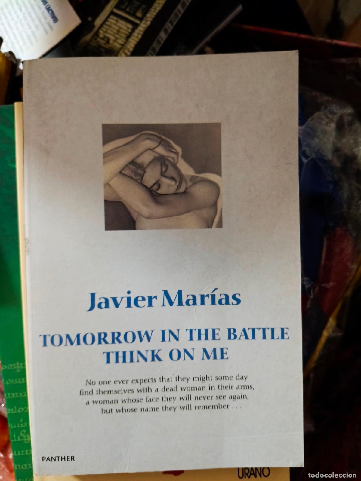 Libros de segunda mano: Javier Mar&iacute;as - Tomorrow In The Battle Think On Me - Panther