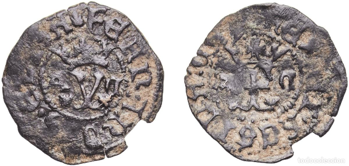 Livres d'occasion: Spain Kingdom 1497 - 1504 Blanca - Ferdinand V and Isabella I Billon 0.91g VF