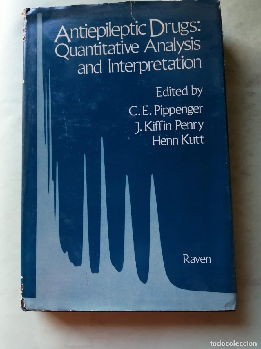 Libros de segunda mano: ANTIEPILEPTIC DRUGS QUANTITATIVE ANALYSIS AND INTERPRETATION (VARIOS AUTORES) ESCRITO EN INGLES