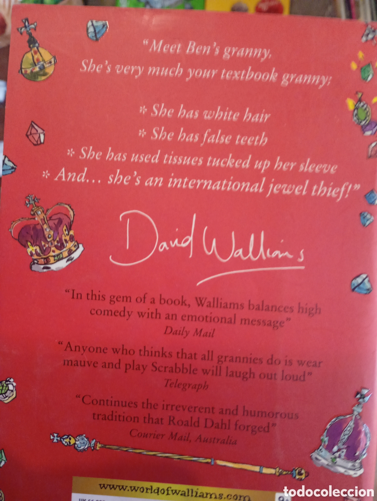 Libros de segunda mano: GANGSTA GRANNY David Walliams - Foto 2