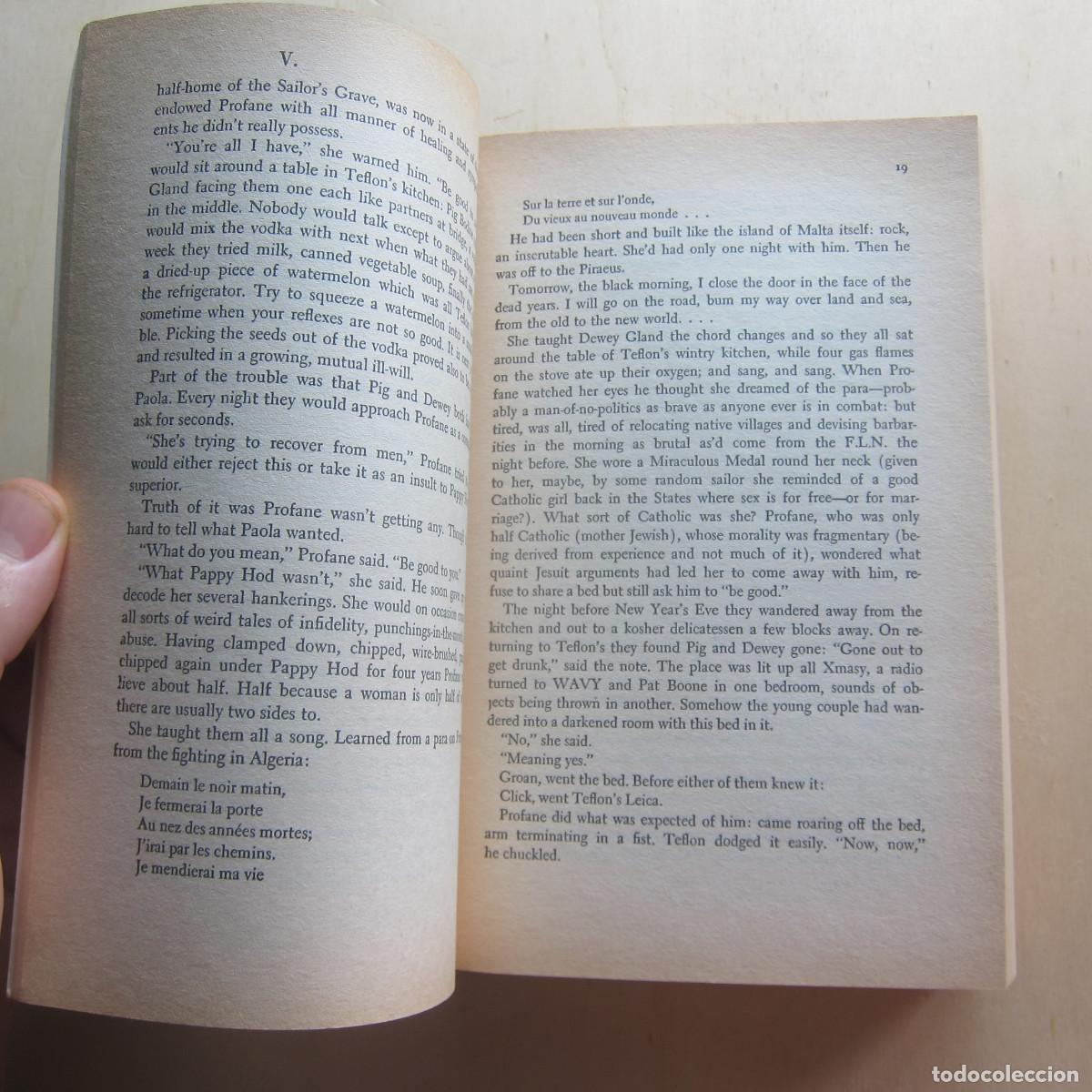 Libros de segunda mano: V - THOMAS PYNCHON (PICADOR) IDIOMAS NOVELA - Foto 8