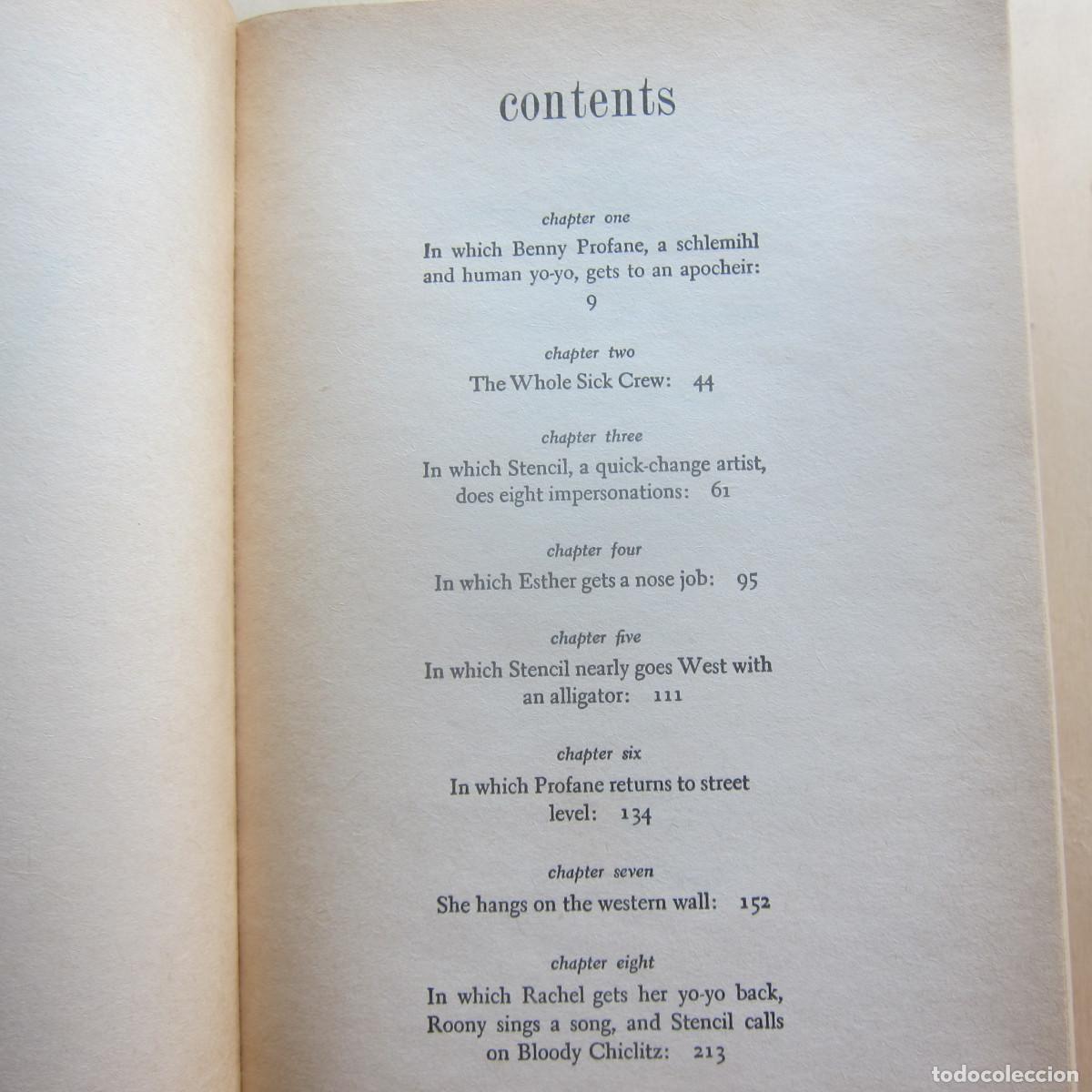 Libros de segunda mano: V - THOMAS PYNCHON (PICADOR) IDIOMAS NOVELA - Foto 11